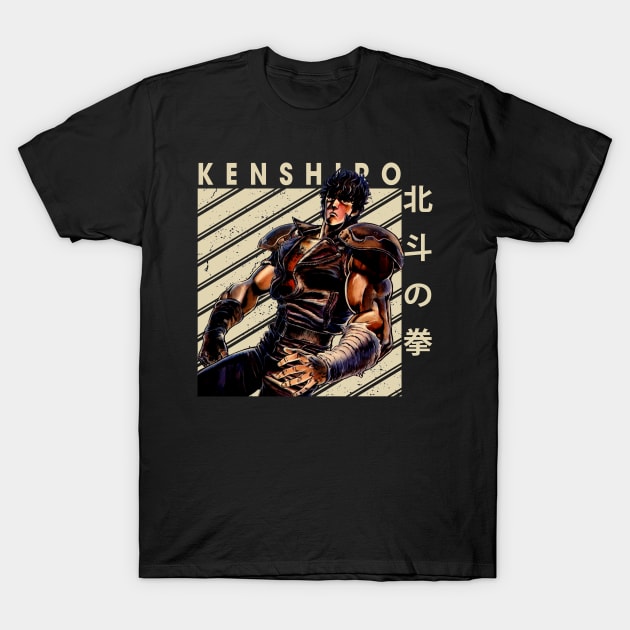 Kenshiro's Wrath Fist Of The North Star's Iconic Battles T-Shirt by goddessesRED